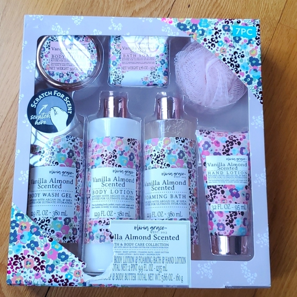 Olivia Grace Bath & Body Care Collection NWB